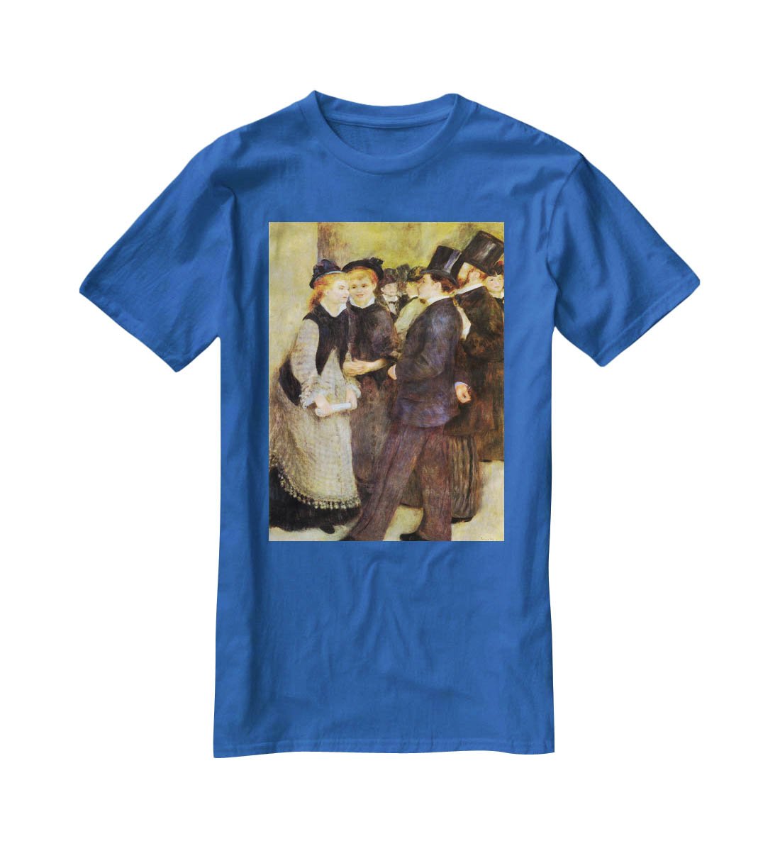 Leaving The Conservatoire by Renoir T-Shirt - Canvas Art Rocks - 2
