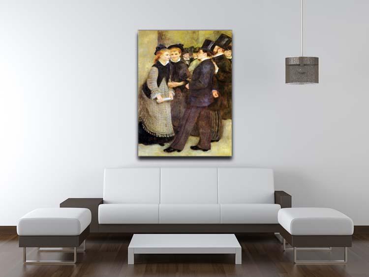 Leaving The Conservatoire by Renoir Canvas Print or Poster - Canvas Art Rocks - 4