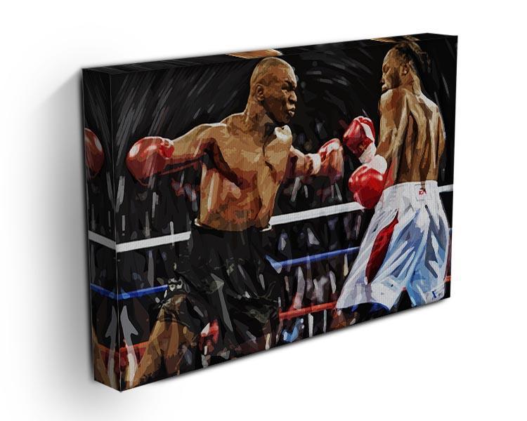 Lennox Lewis v Mike Tyson Canvas Print or Poster - Canvas Art Rocks - 3
