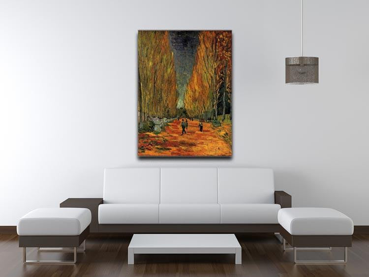 Les Alyscamps 3 by Van Gogh Canvas Print & Poster - Canvas Art Rocks - 4