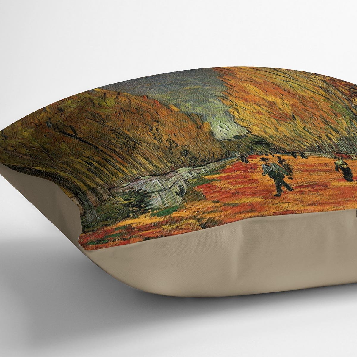 Les Alyscamps 3 by Van Gogh Throw Pillow