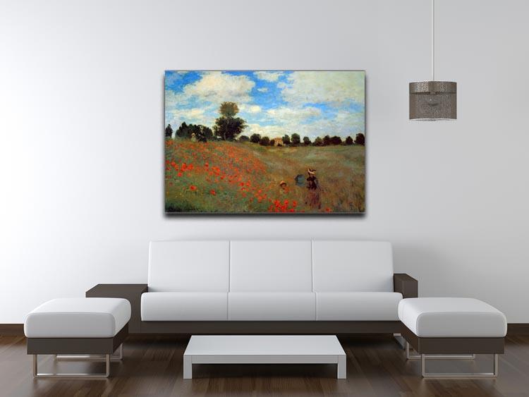 Les Coqueliquots Canvas Print & Poster - Canvas Art Rocks - 4