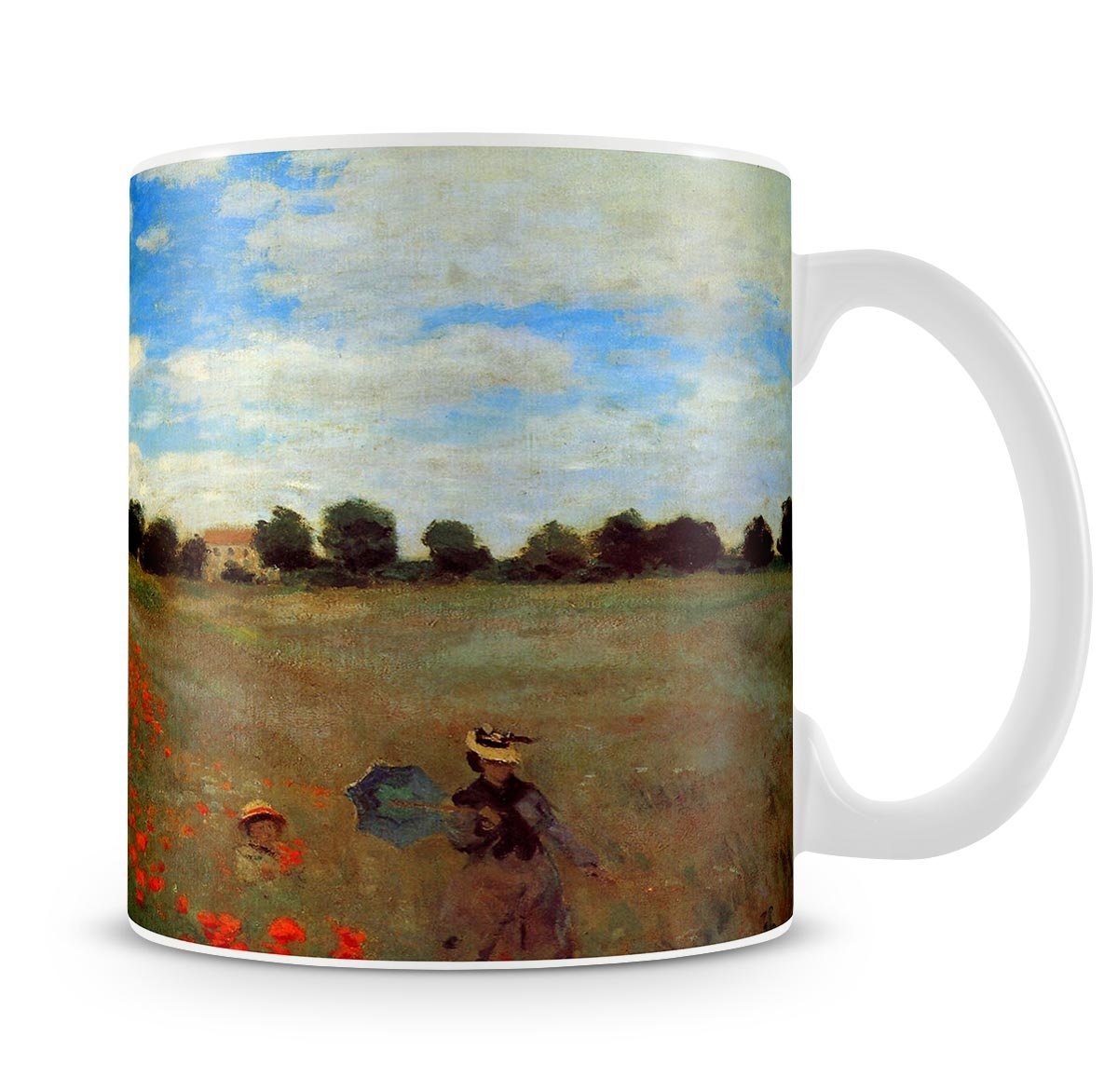 Les Coqueliquots Mug - Canvas Art Rocks - 4