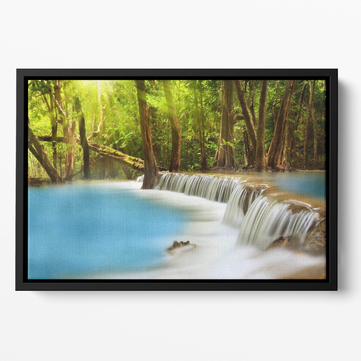 Level two of Huai Mae Floating Framed Canvas