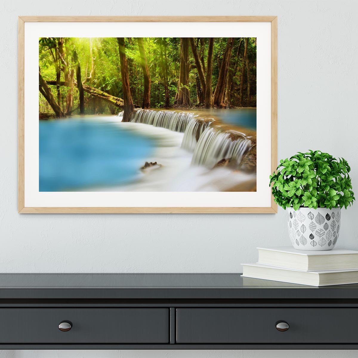 Level two of Huai Mae Framed Print - Canvas Art Rocks - 3