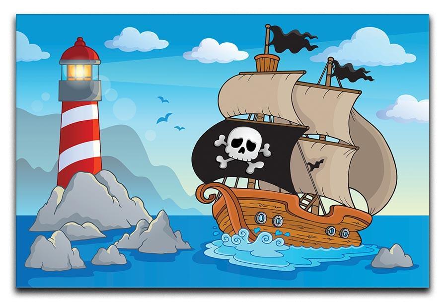 Lighthouse theme image 5 Canvas Print or Poster  - Canvas Art Rocks - 1