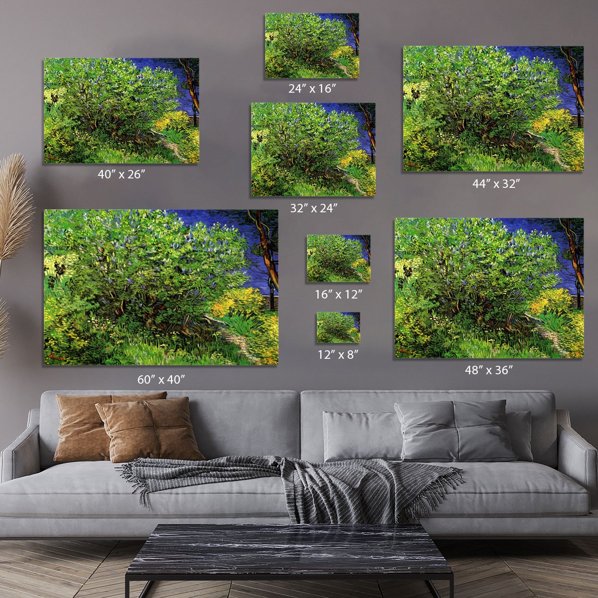 Lilacs by Van Gogh Canvas Print or Poster