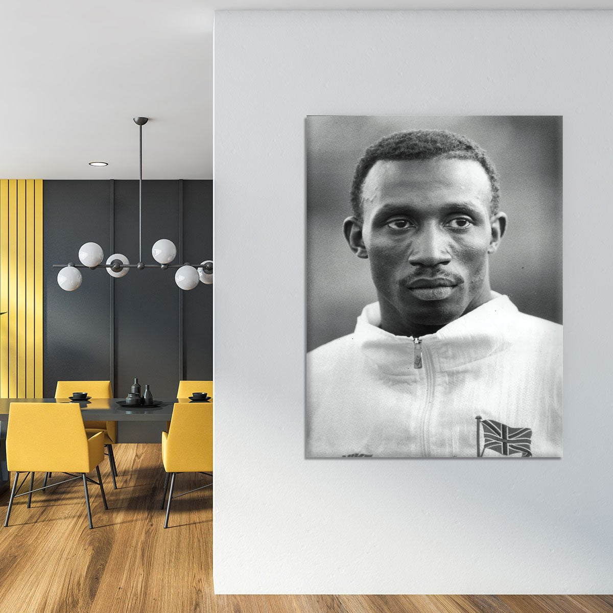 Linford Christie 1991 Canvas Print or Poster