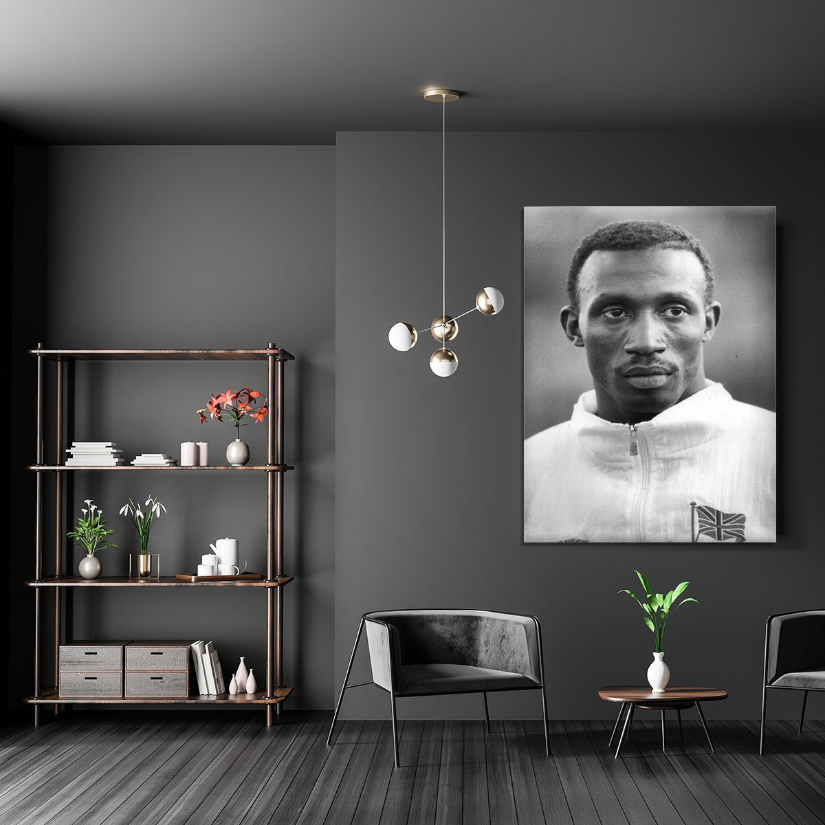 Linford Christie 1991 Canvas Print or Poster