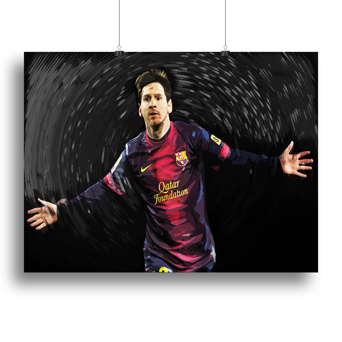 Lionel Messi Canvas Print or Poster