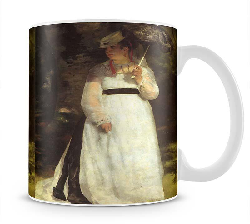Lise with an Umbrella by Renoir Mug - Canvas Art Rocks - 1