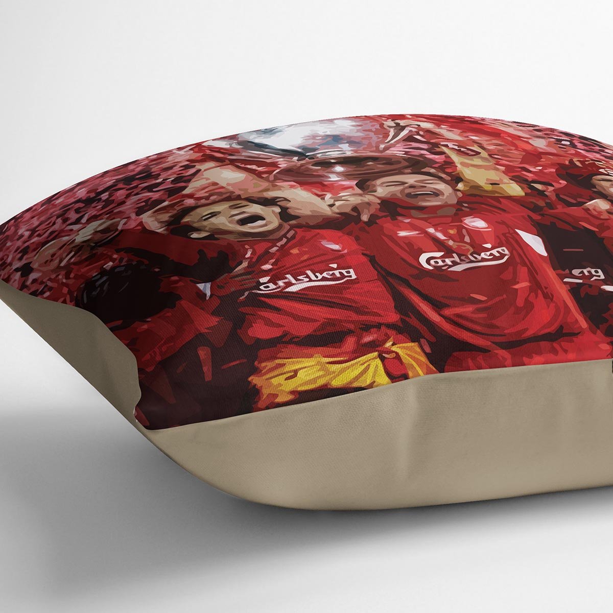 Liverpool Football Champions League In Istanbul Cushion