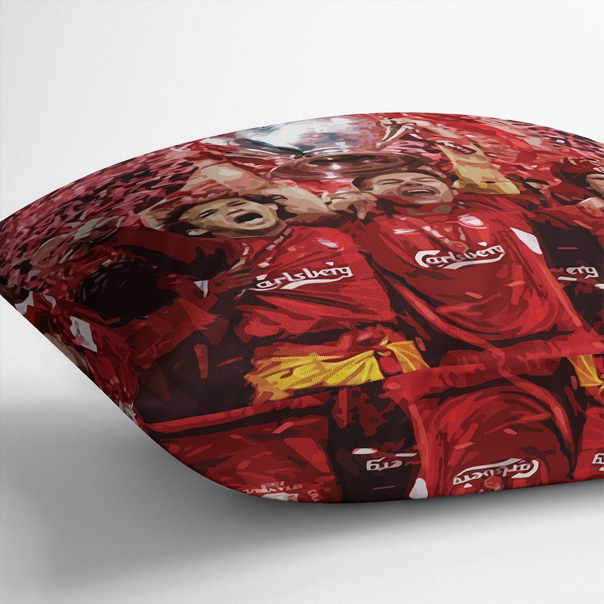 Liverpool Football Champions League In Istanbul Cushion