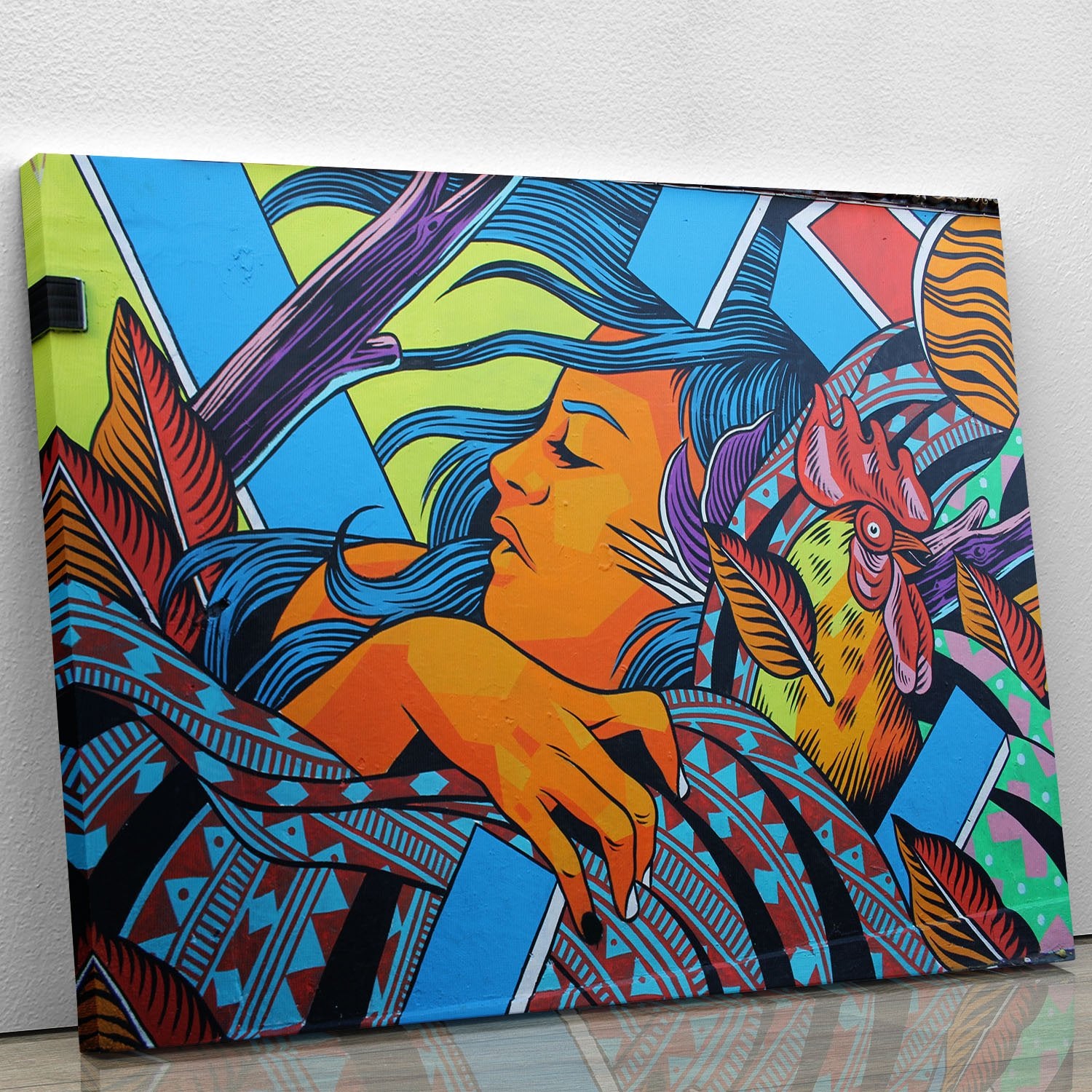 London Street Art Canvas Print or Poster