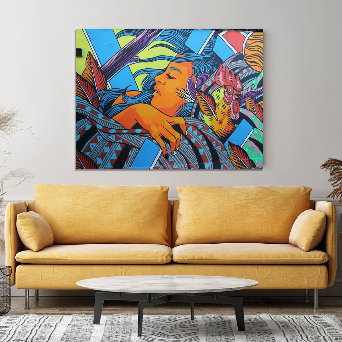 London Street Art Canvas Print or Poster