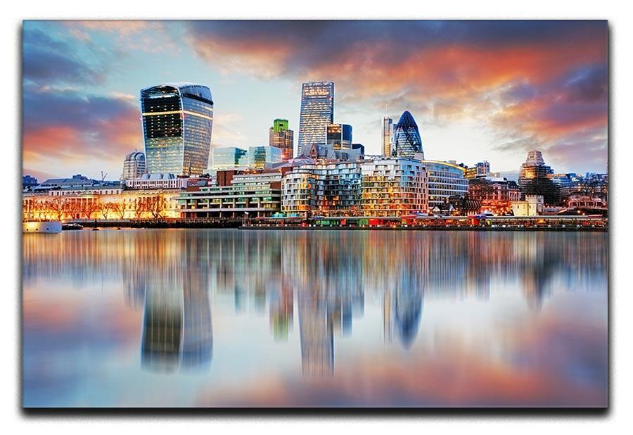 London skyline Canvas Print or Poster  - Canvas Art Rocks - 1