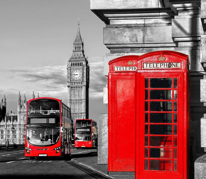 London symbols Wall Mural Wallpaper