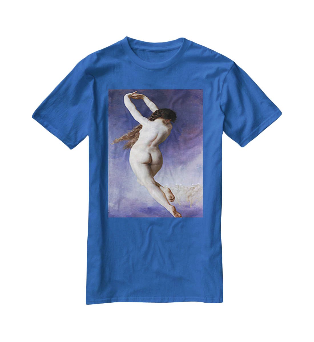 Lost Pleiad By Bouguereau T-Shirt - Canvas Art Rocks - 2