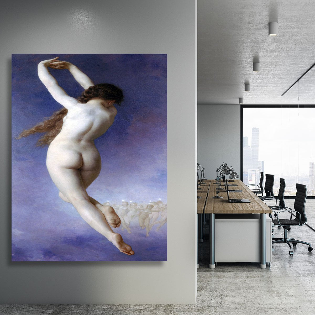 Lost Pleiad By Bouguereau Canvas Print or Poster
