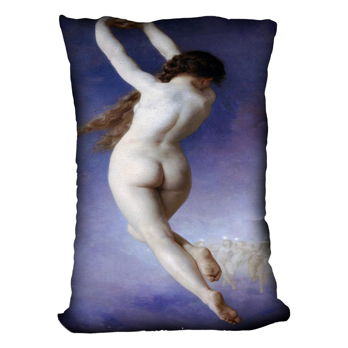 Lost Pleiad By Bouguereau Throw Pillow