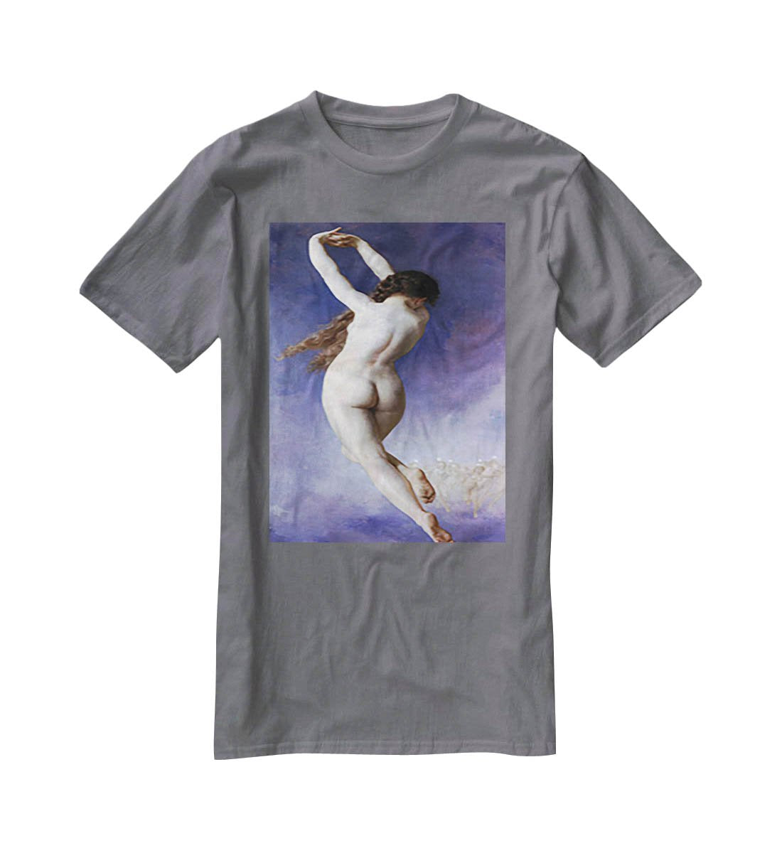 Lost Pleiad By Bouguereau T-Shirt - Canvas Art Rocks - 3