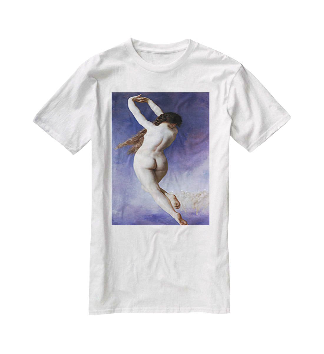 Lost Pleiad By Bouguereau T-Shirt - Canvas Art Rocks - 5
