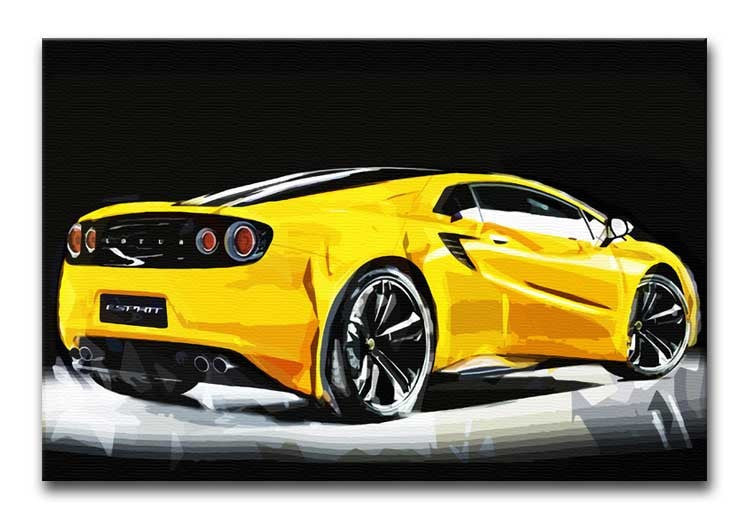 Lotus Esprit Print - Canvas Art Rocks - 1