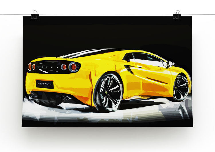 Lotus Esprit Print - Canvas Art Rocks - 2