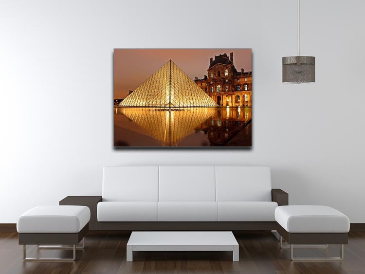 Louvre Museum Print - Canvas Art Rocks - 4