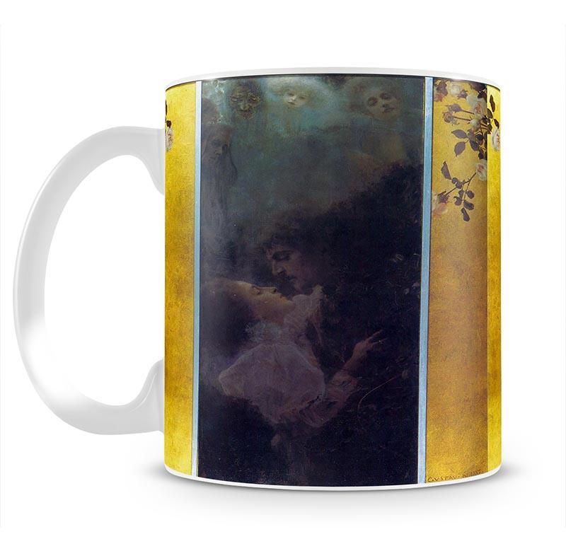 Love by Klimt Mug - Canvas Art Rocks - 2