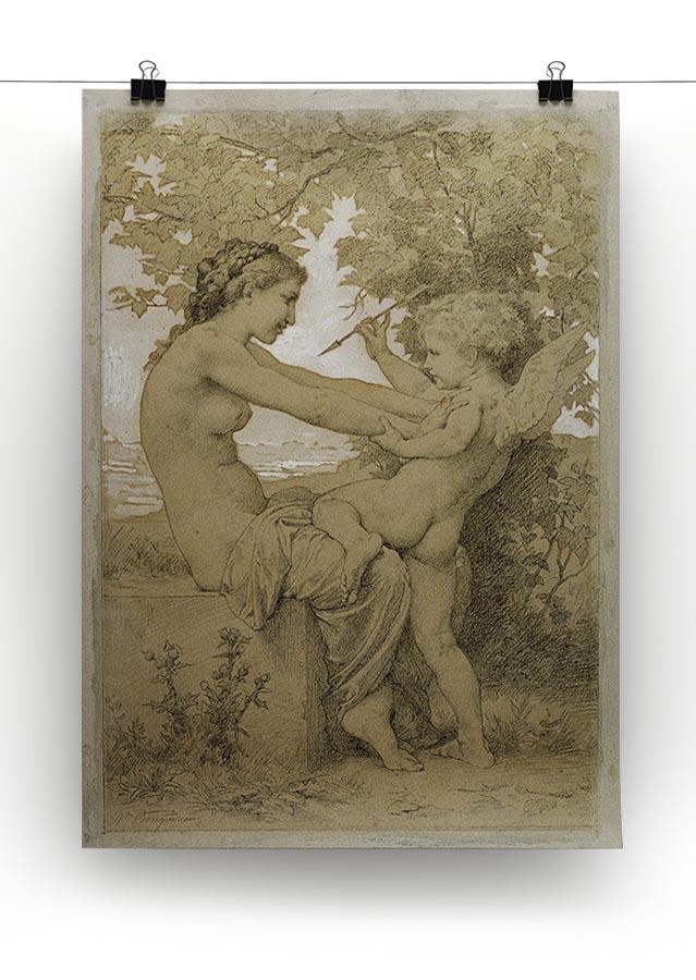 Loves Resistance By Bouguereau Canvas Print or Poster - Canvas Art Rocks - 2