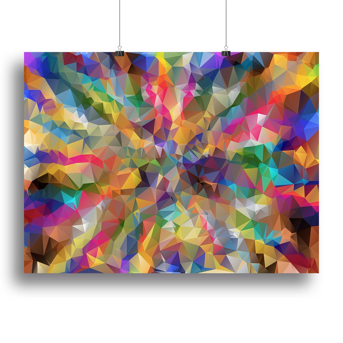 Low Poly Canvas Print or Poster