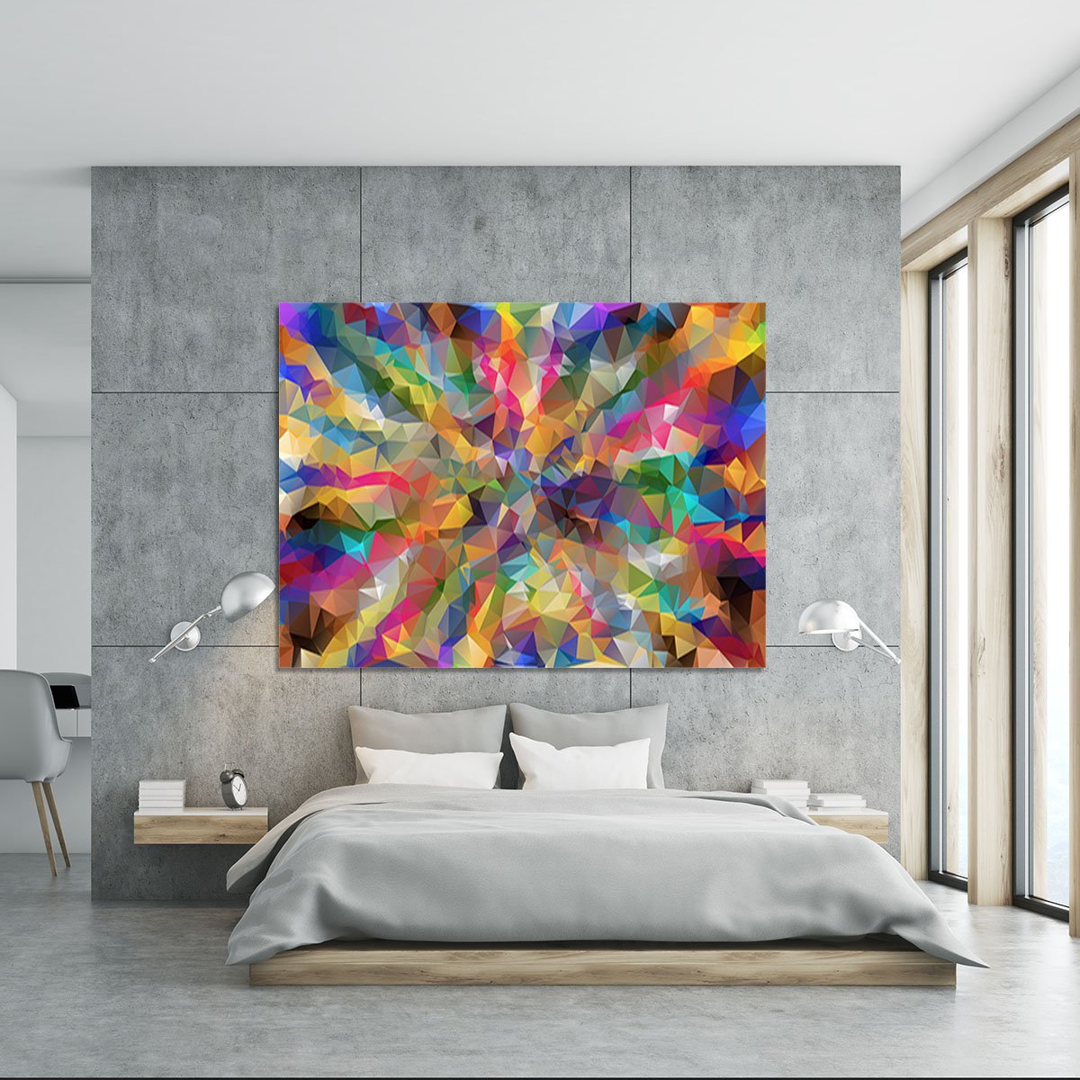 Low Poly Canvas Print or Poster