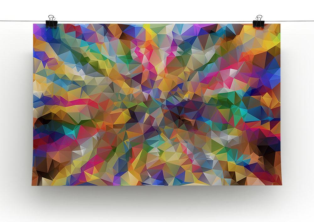 Low Poly Canvas Print or Poster - Canvas Art Rocks - 2