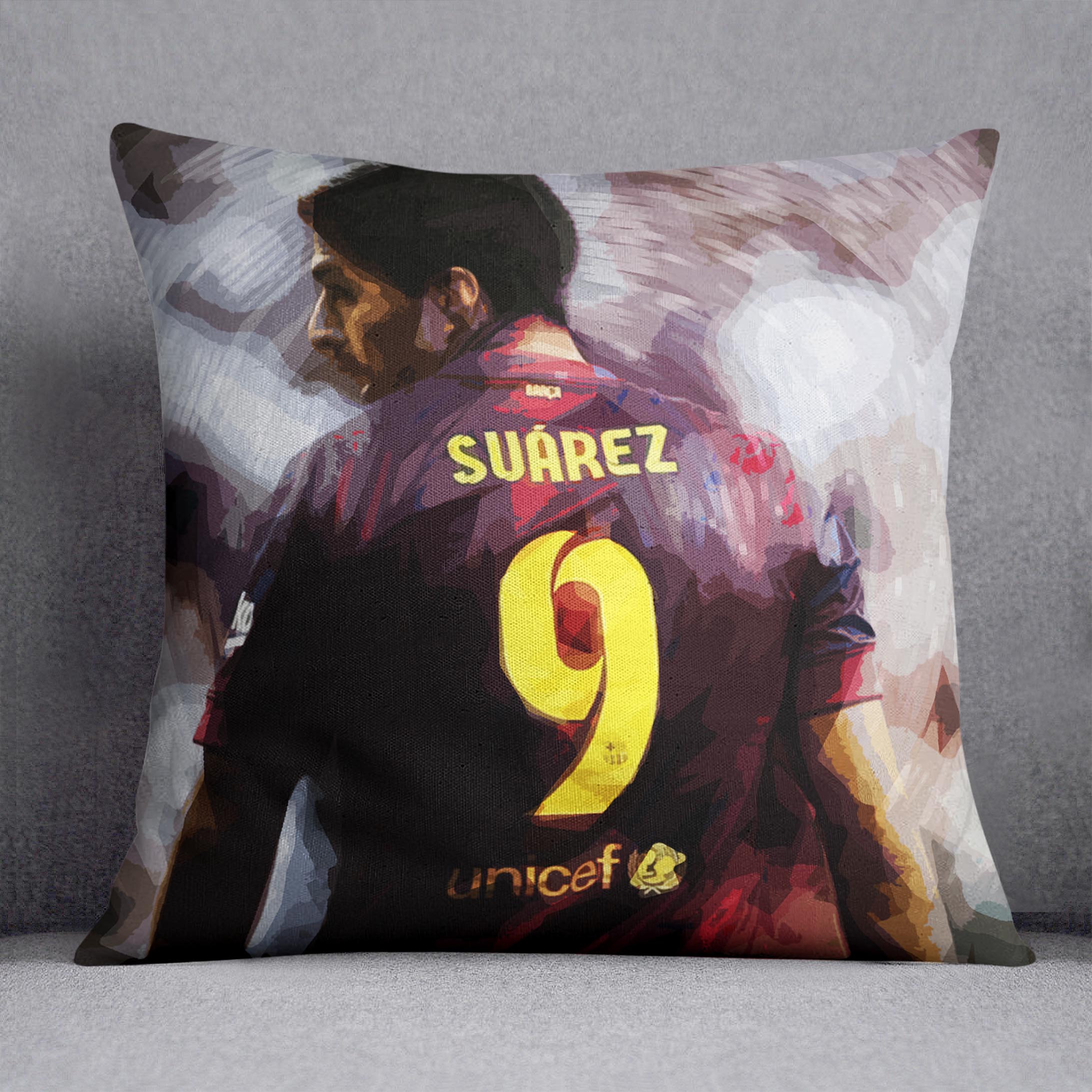 Luis Suarez Barcelona Cushion