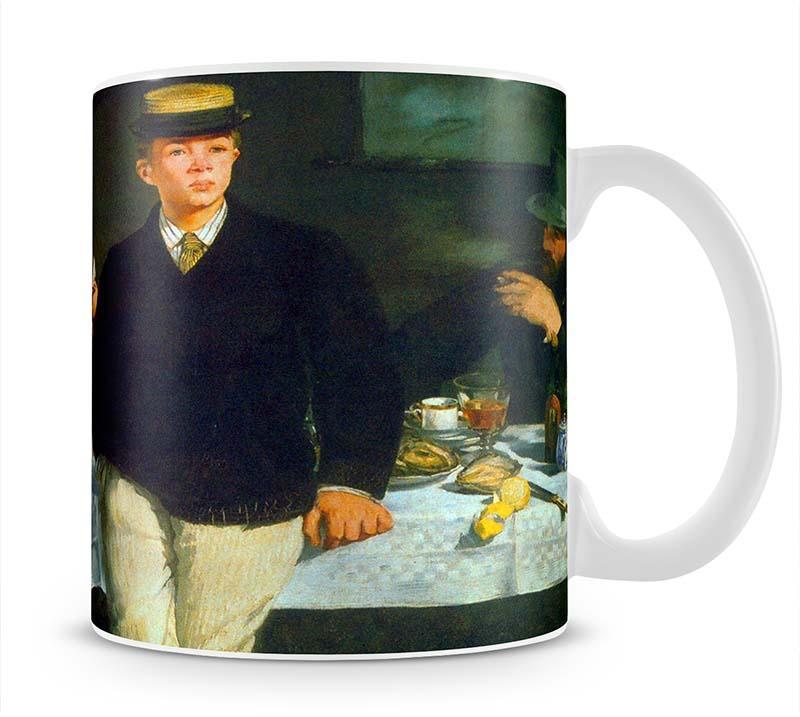 Luncheon by Manet Mug - Canvas Art Rocks - 1