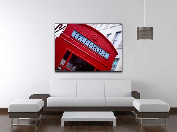 Telephone Box Print - Canvas Art Rocks - 4
