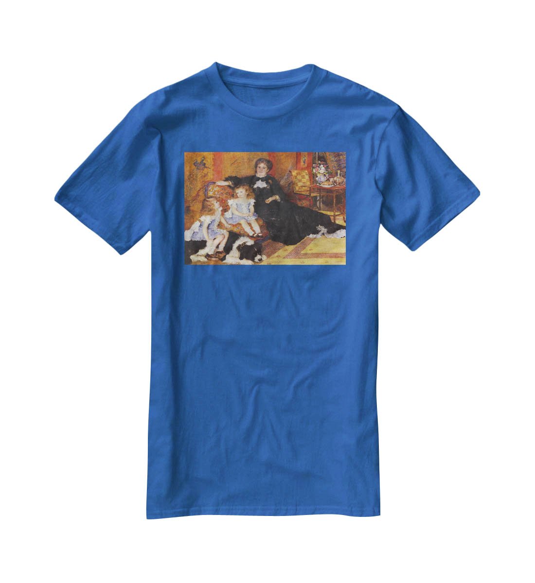 Madame Charpentier and her children by Renoir T-Shirt - Canvas Art Rocks - 2