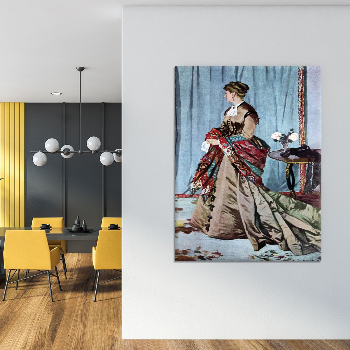 Madame Gaudibert by Monet Canvas Print or Poster