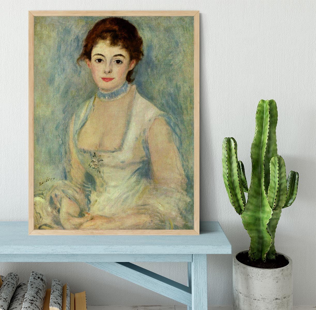 Madame Henriot by Renoir Framed Print - Canvas Art Rocks - 4