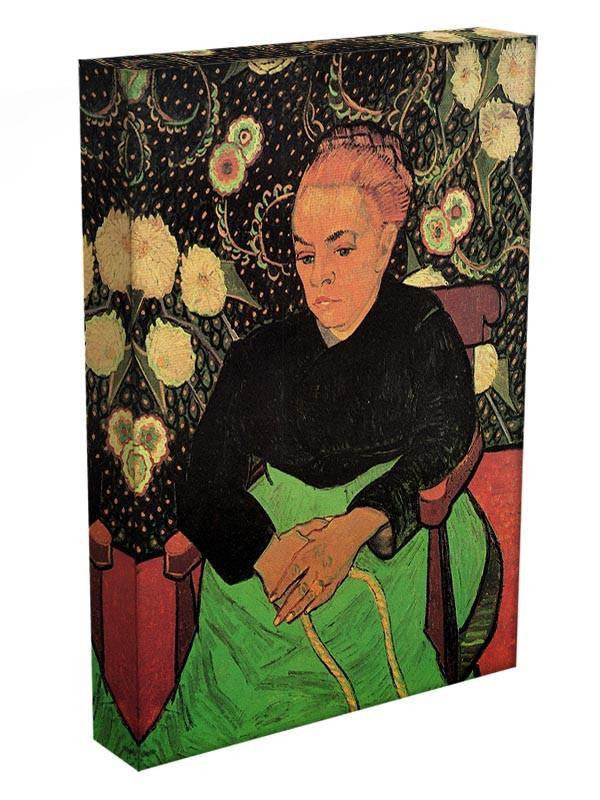 Madame Roulin Rocking the Cradle La Berceuse by Van Gogh Canvas Print & Poster - Canvas Art Rocks - 3