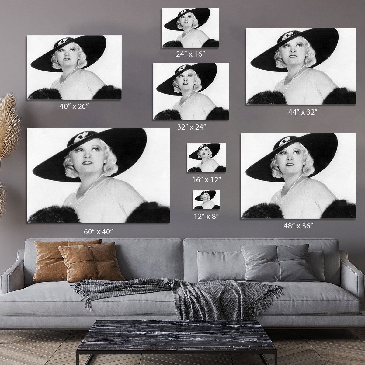 Mae West Canvas Print or Poster
