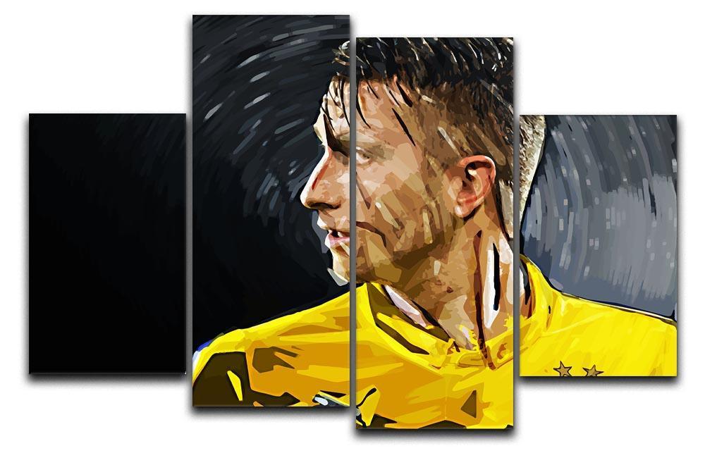 Marco Reus 4 Split Panel Canvas  - Canvas Art Rocks - 1