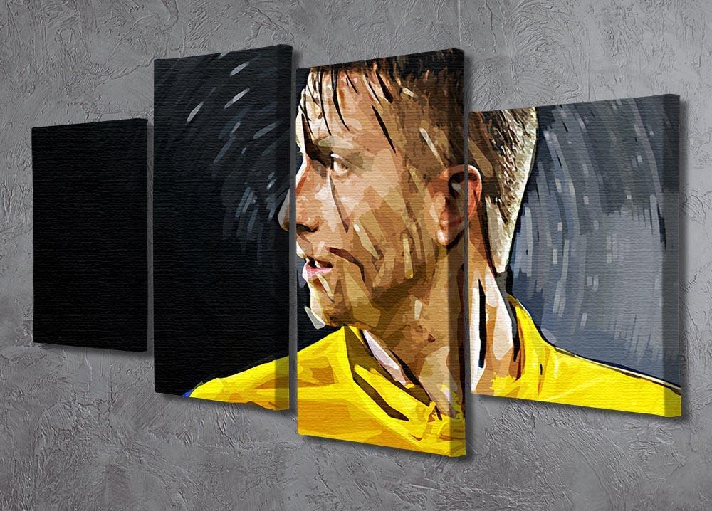 Marco Reus 4 Split Panel Canvas - Canvas Art Rocks - 2