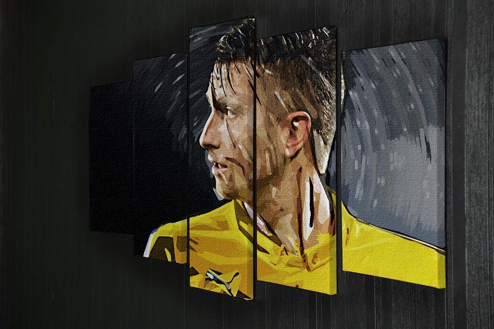 Marco Reus 5 Split Panel Canvas - Canvas Art Rocks - 2