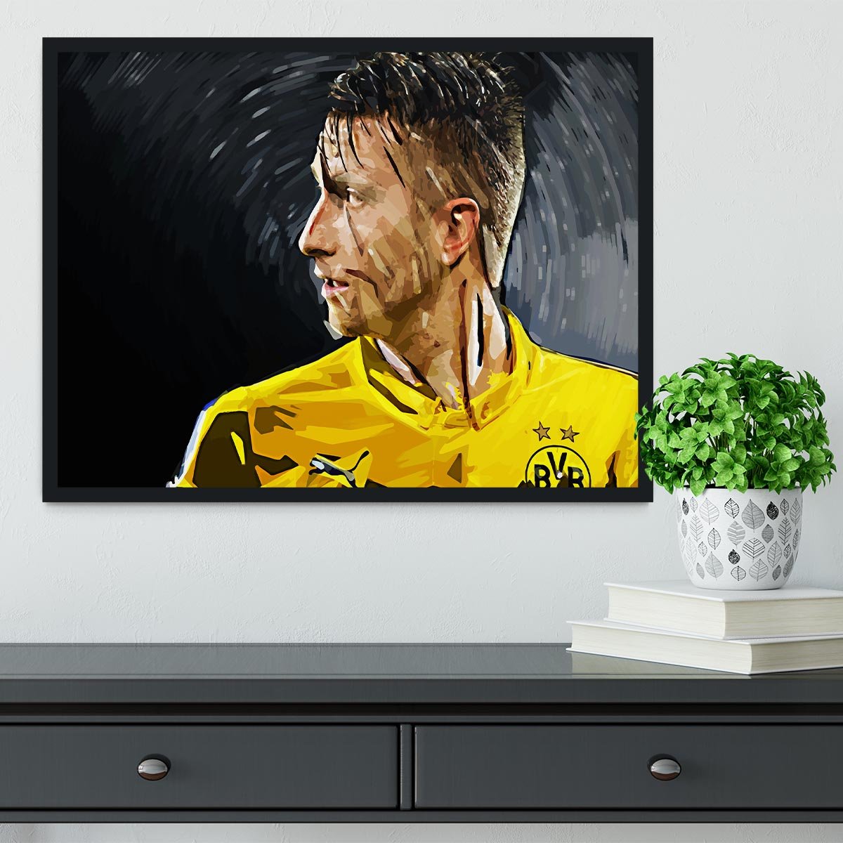 Marco Reus Framed Print - Canvas Art Rocks - 2