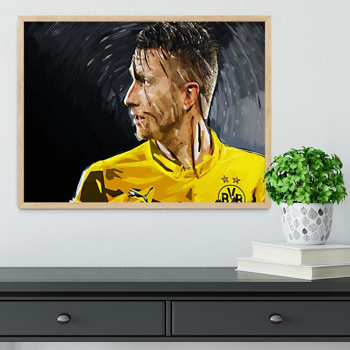 Marco Reus Framed Print - Canvas Art Rocks - 4