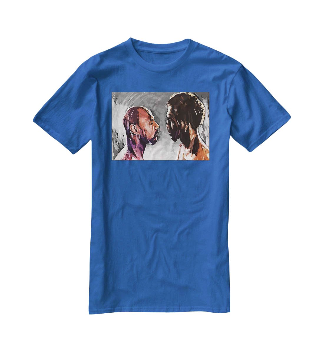 Marvin Hagler v Thomas Hearns T-Shirt - Canvas Art Rocks - 2