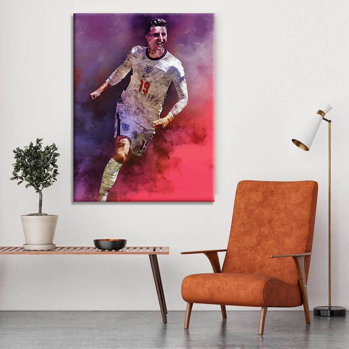 Mason Mount England Canvas Print or Poster