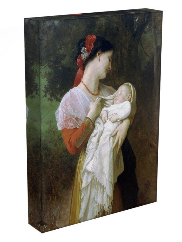 Maternal Admiration By Bouguereau Canvas Print or Poster - Canvas Art Rocks - 3